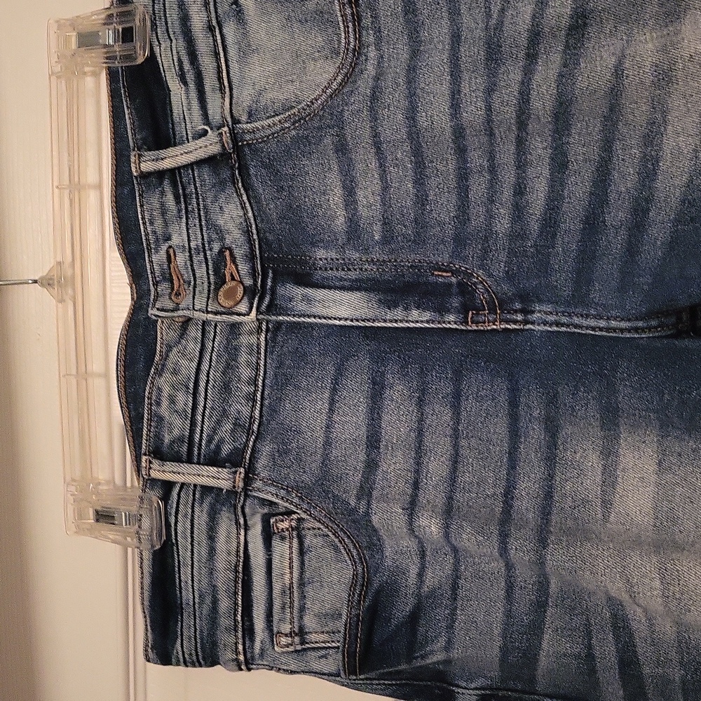 KanCan Dark Blue Flare Jeans - Picture 2 of 10